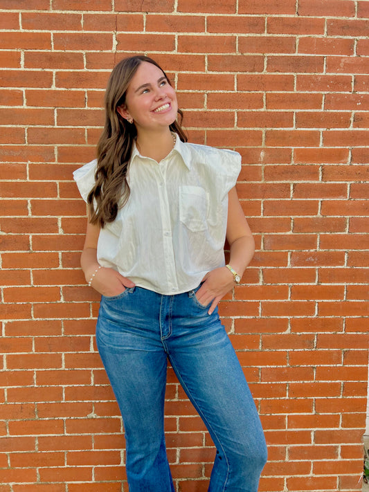 Hudson High Rise Flare Jeans – Medium Wash