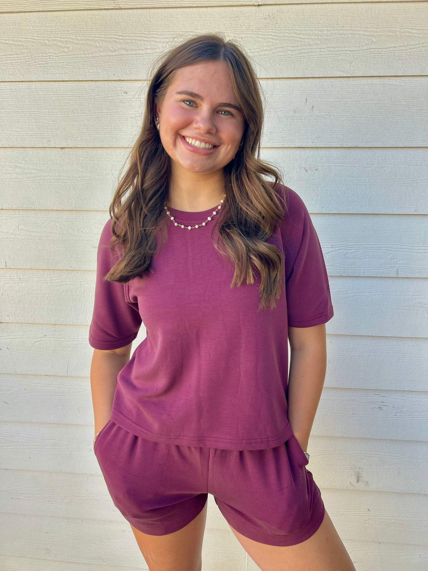 Laguna Lounge Set – Dark Plum