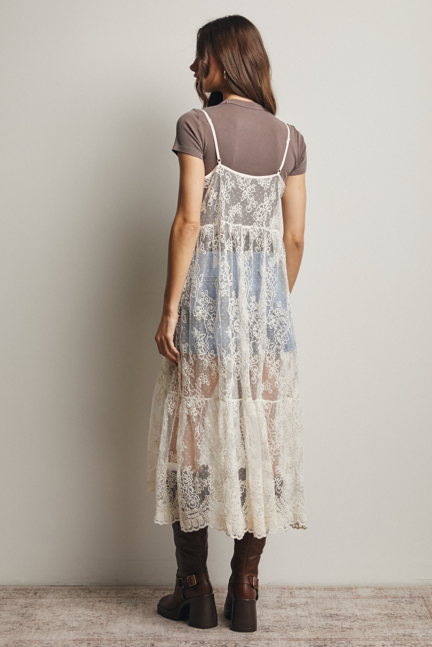 Prairie Lace Long Vest