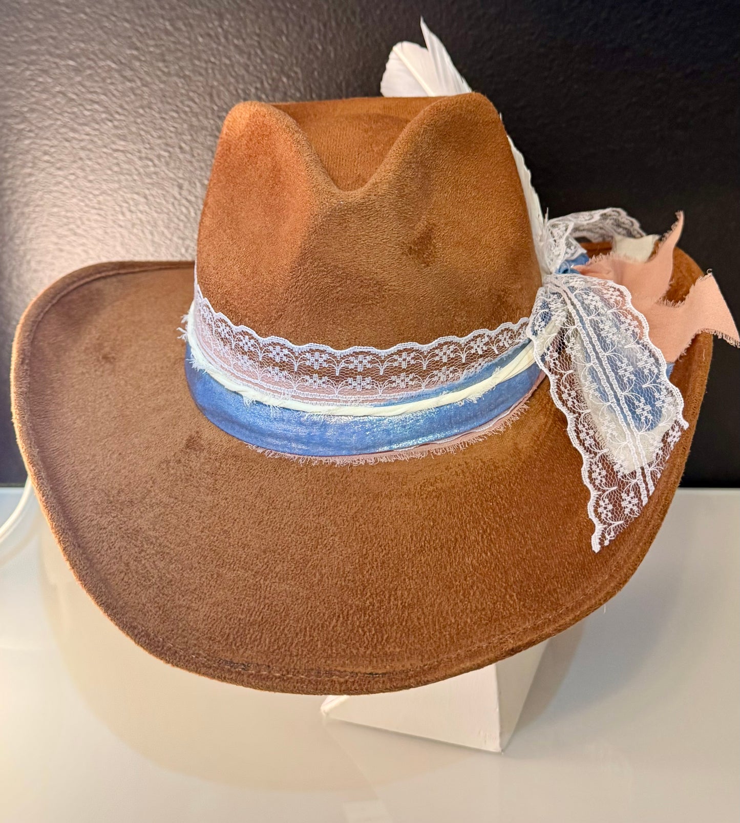 “Prairie Rose” Vintage Western Hat