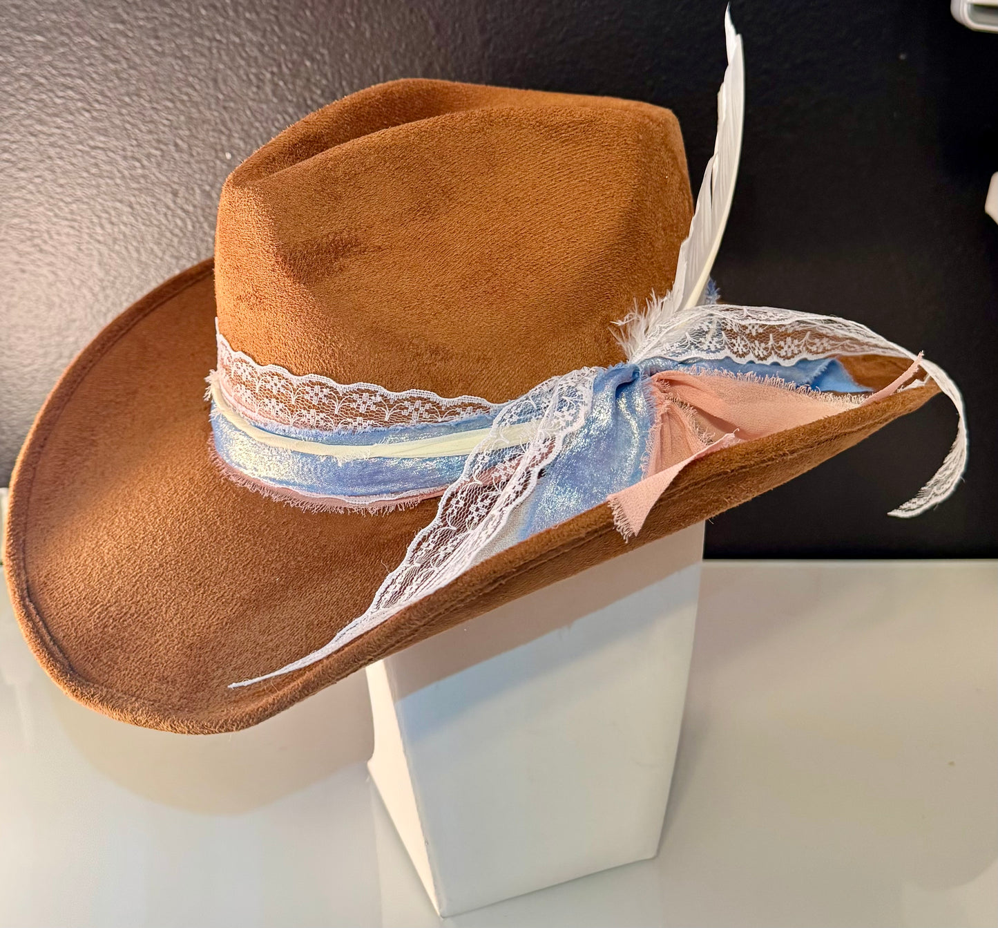 “Prairie Rose” Vintage Western Hat