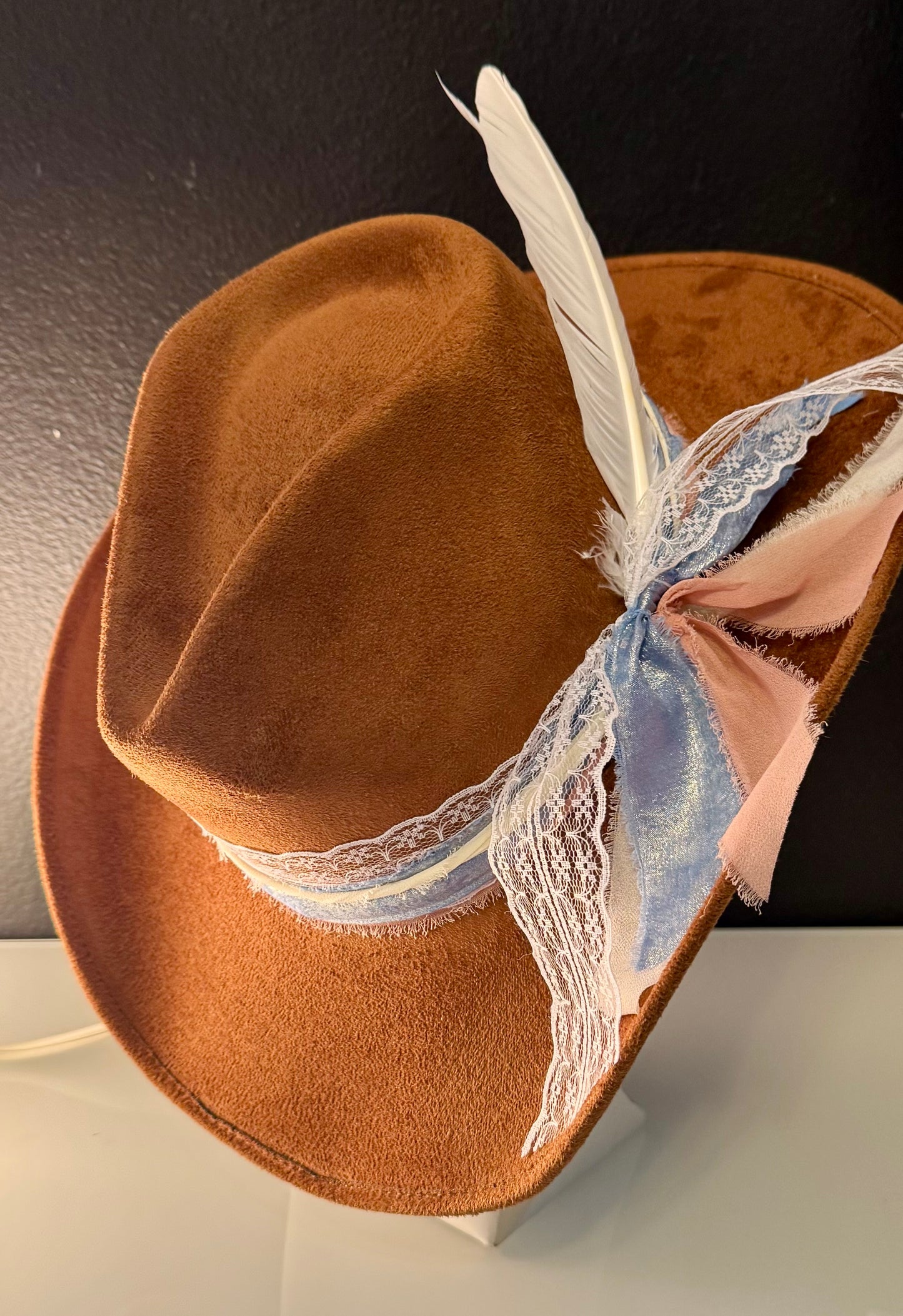 “Prairie Rose” Vintage Western Hat