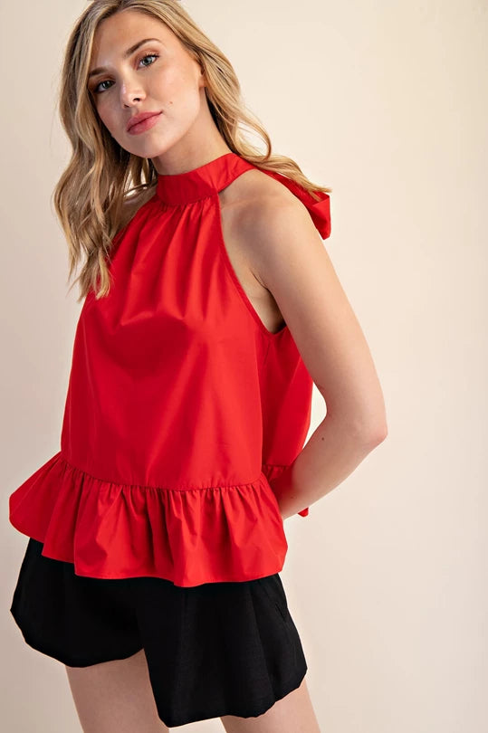 Scarlet Statement Top