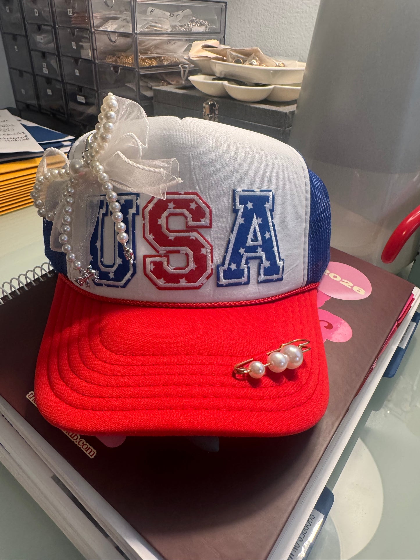 All-American Pearl Trucker Hat