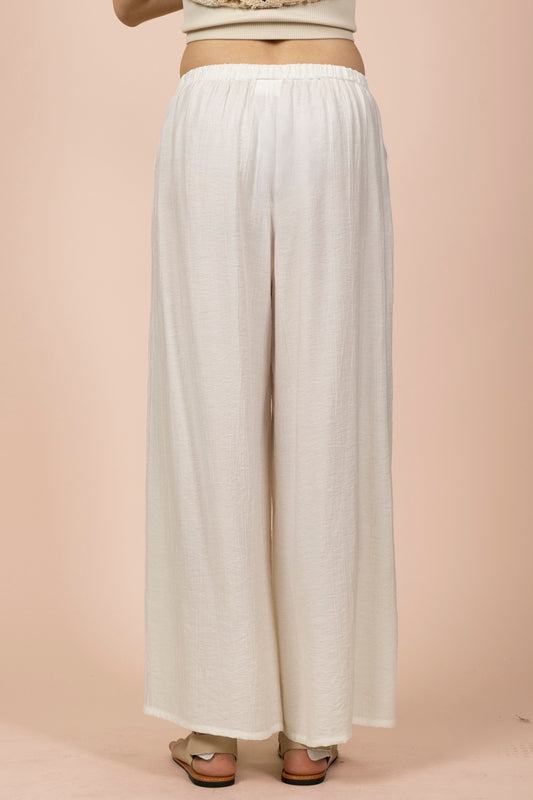 Coastal Linen Wide Leg Pants