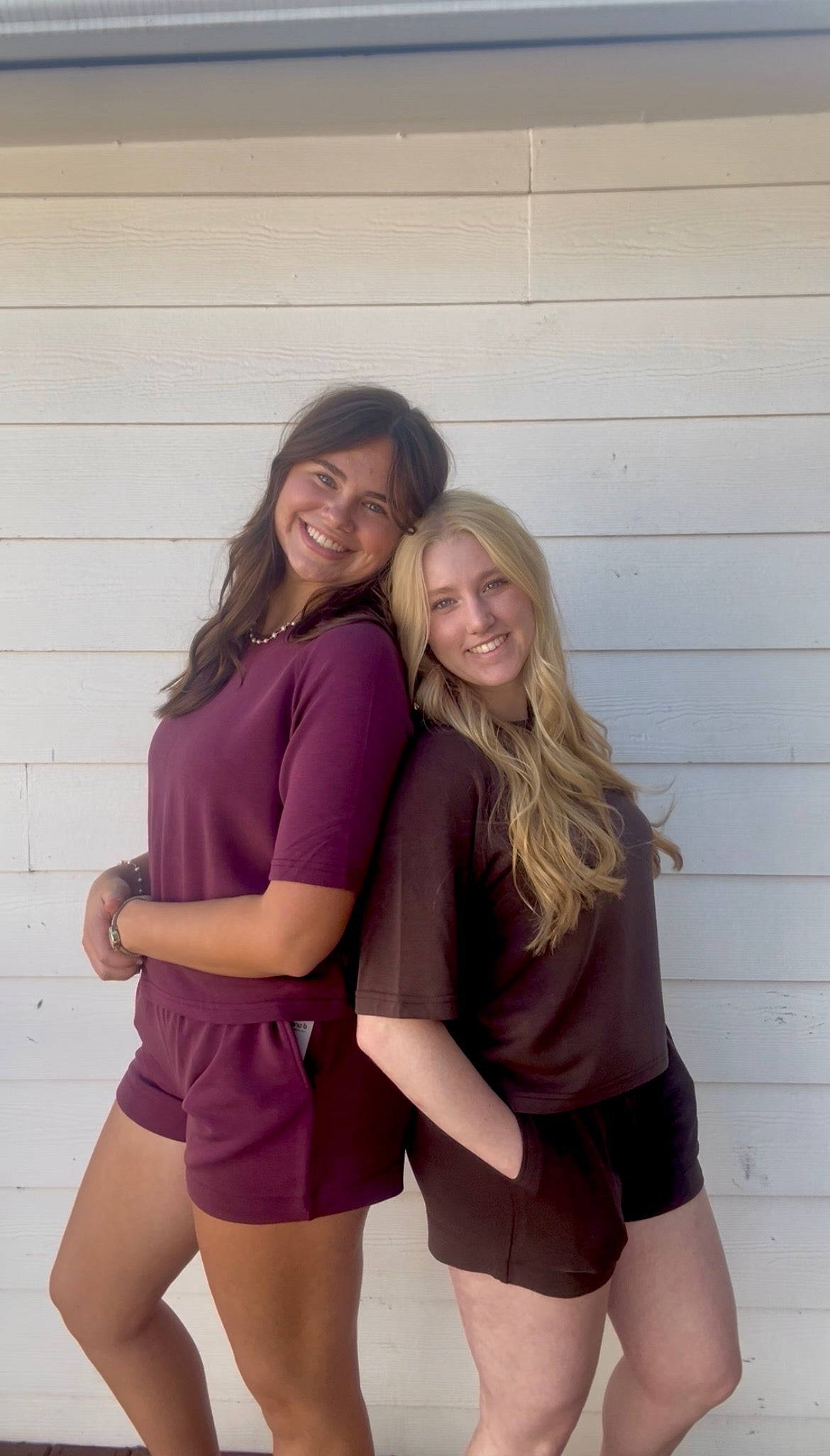 Laguna Lounge Set – Dark Plum