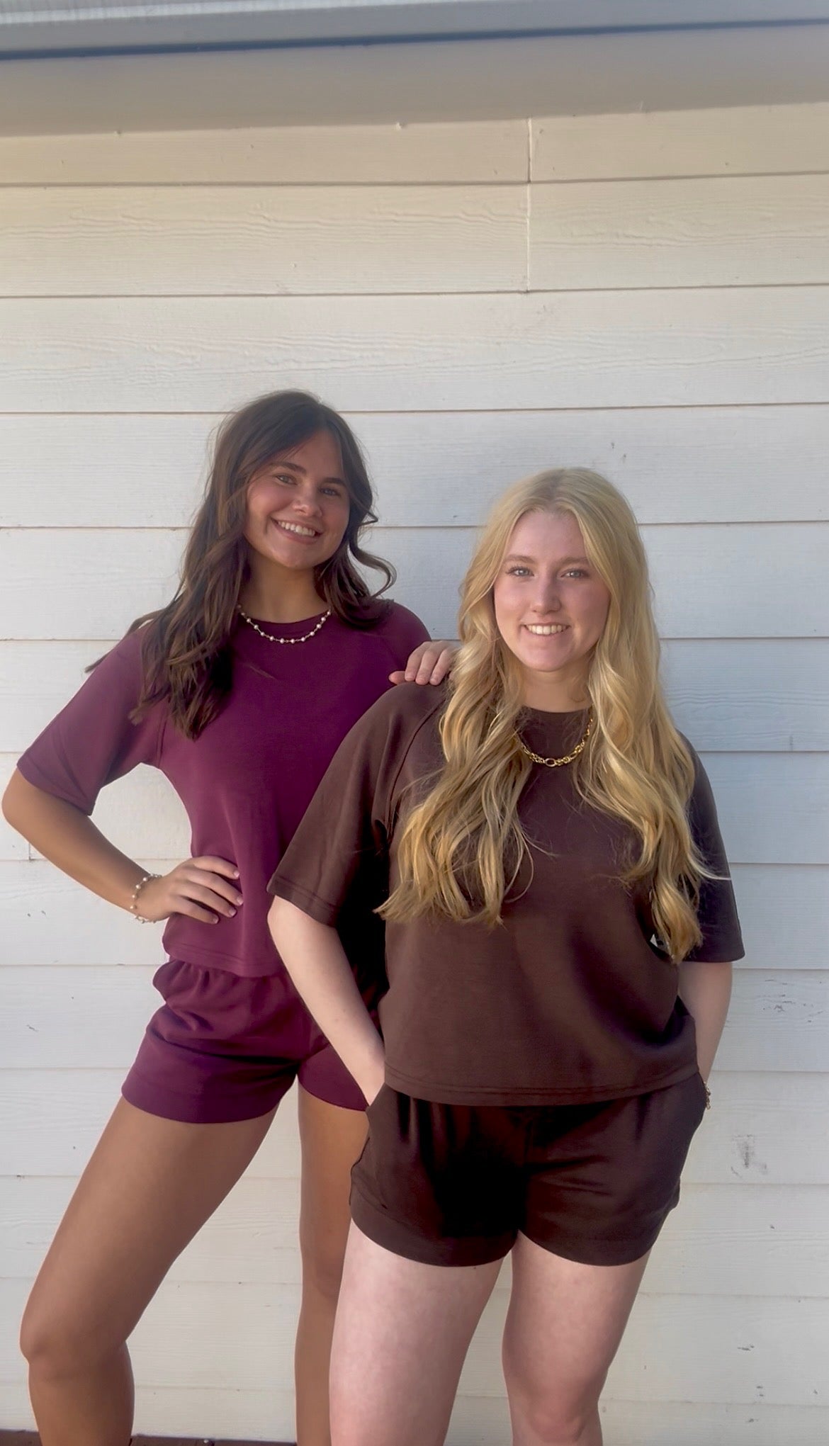 Laguna Lounge Set – Dark Plum